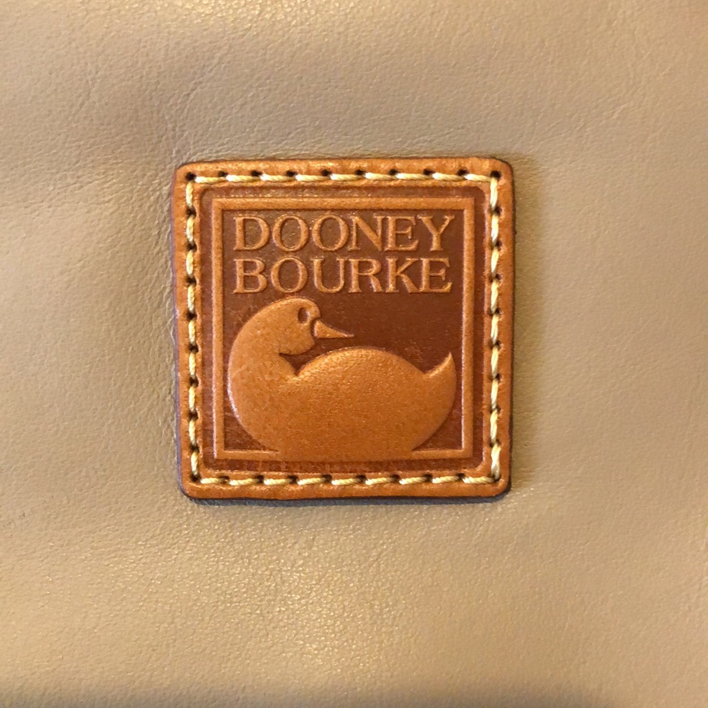 Brand New Dooney And Bourke All Leather Shoulder Bag